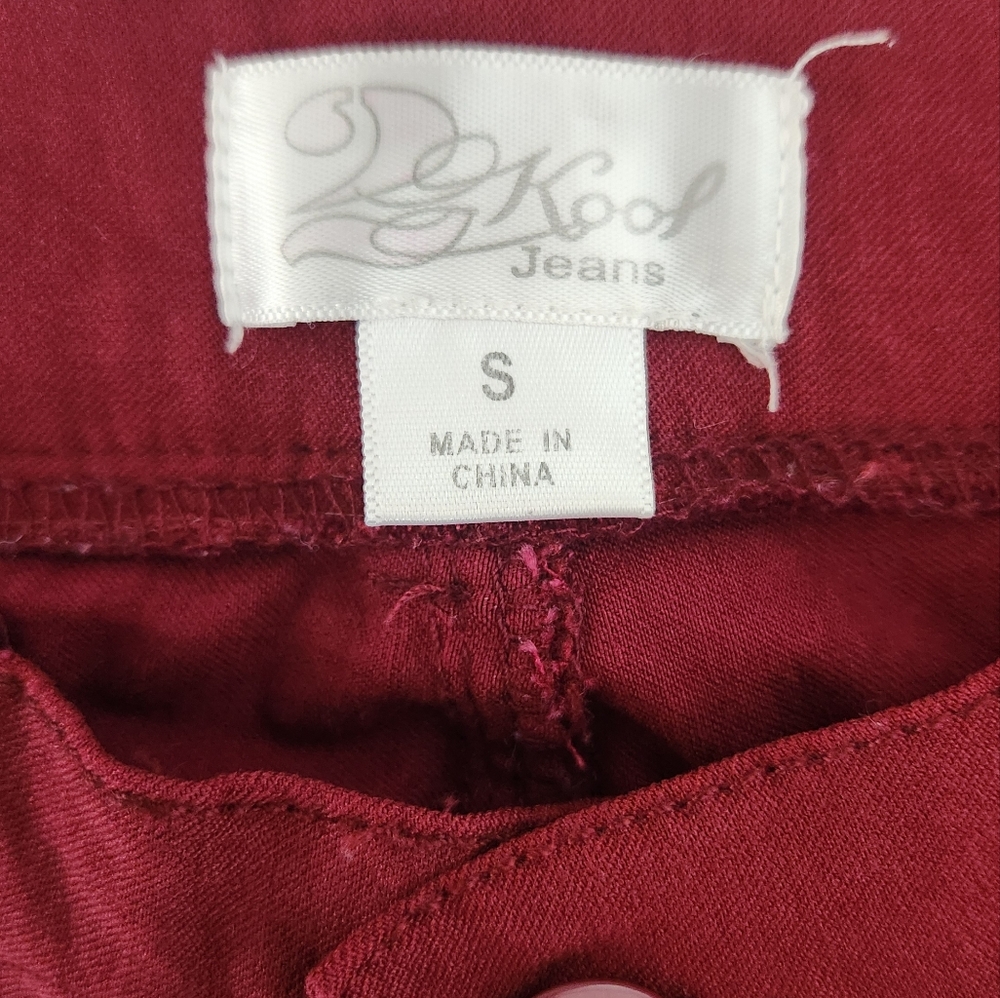Classic Women's Skinny Pants Size Small Wine Color - Picture 4 of 10
